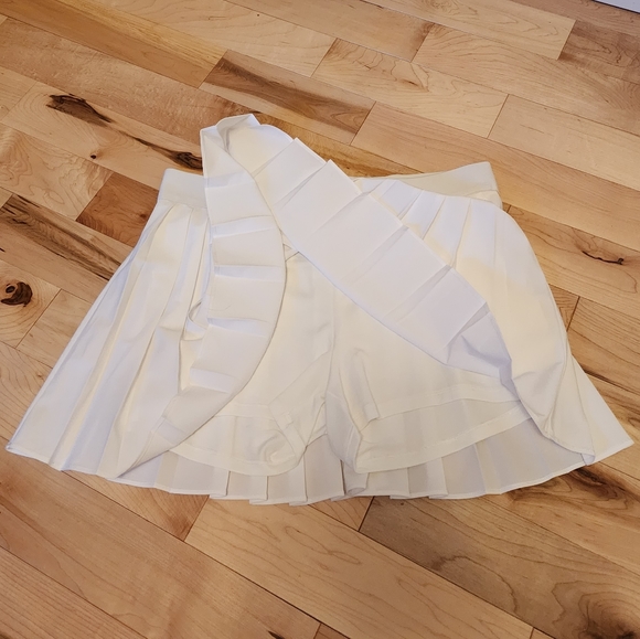 Garage Tessa Tennis Skirt White - Picture 5 of 7